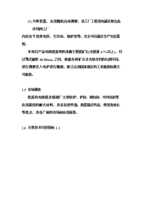 6萬噸電熔鎂生產(chǎn)線項(xiàng)目可行性研究建議報(bào)告書.doc